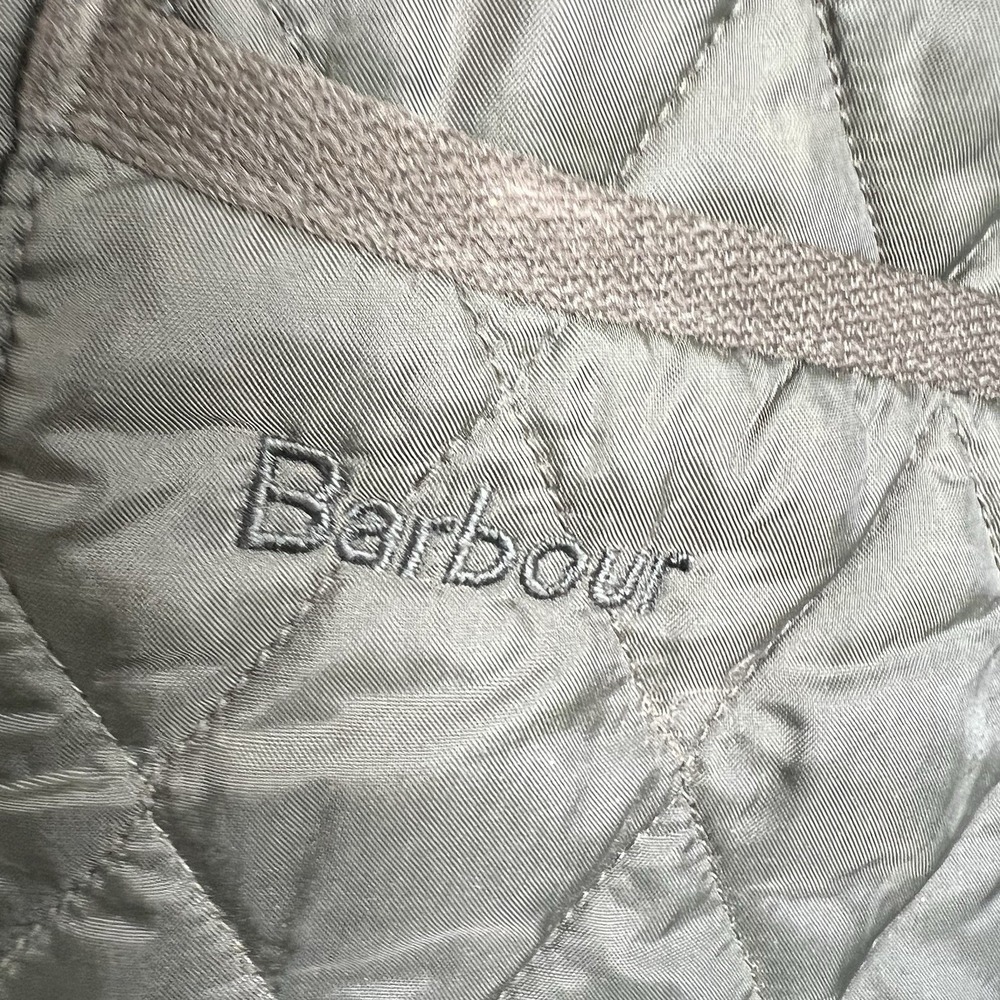 Barbour Heritage Liddesdale Quilted Jacket Coat Women's 12 Olive Green - Picture 5 of 16